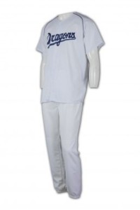 BU03 修身棒球服 選取棒球服布料 棒球衫訂購 大量訂購棒球服 